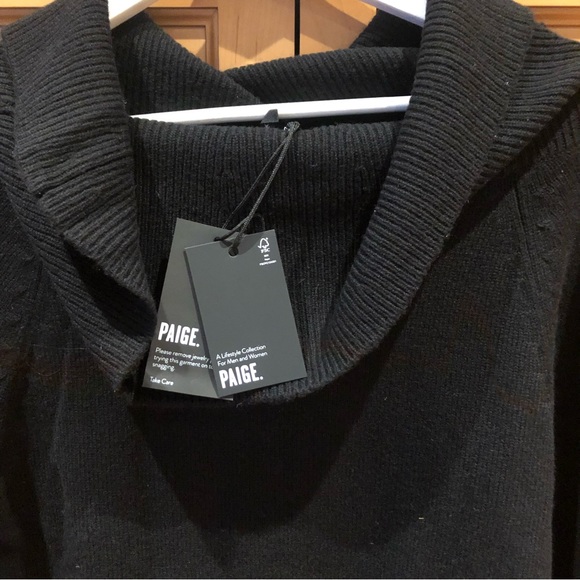 Paige new with tags loose Cowlneck sweater - Picture 4 of 7